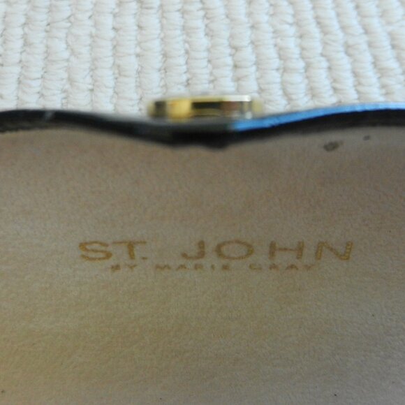 St John Vintage brown Tortoise Shell Sunglasses, by Marie Gray made in Italy! - Picture 12 of 16